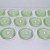 Subbuteo Hasbro Classic Bases Clear Light Green 